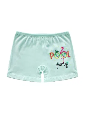 Öts İç Giyim Kız Çocuk Renkli Boxer Likralı Flamingo Baskılı ÖTS 8235 - 6 ADET